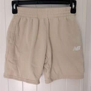 New Balance boys Beige Athletic Shorts size 8 #48